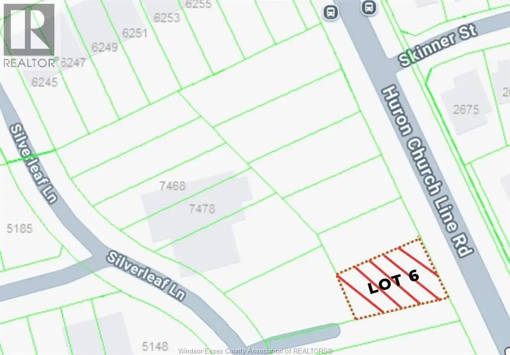 V/l Huron Church Line Road Unit# Lot #6, LaSalle